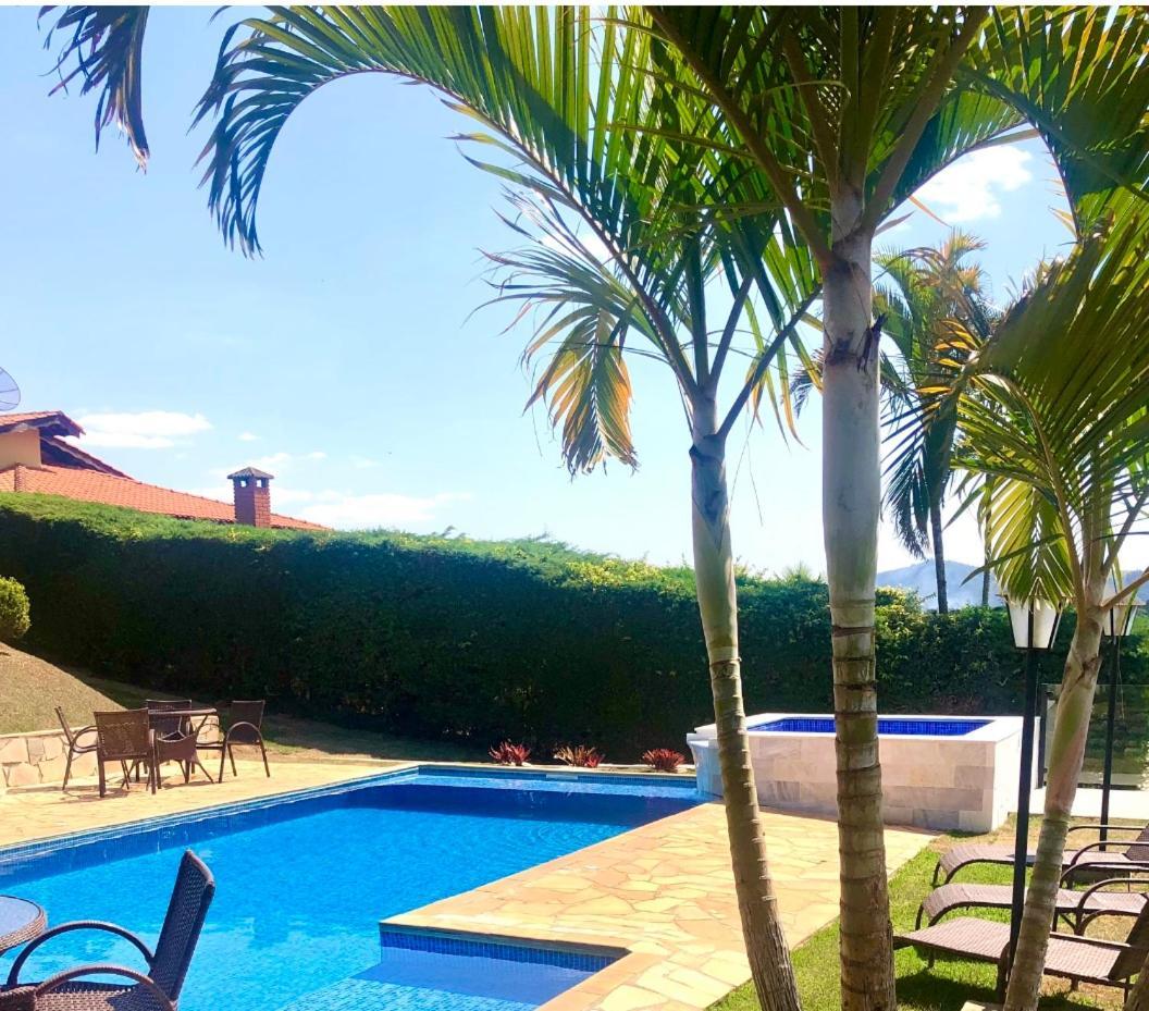 Chacara Tha&Thi Cond Fechado Wi Fi Spa E Pisc Aquececimento Solar Bom Jesus dos Perdões Exterior photo